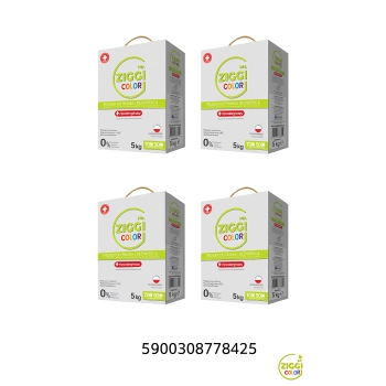 Proszek do Prania Kolorów Mr. Ziggi 4 x 5 kg hipoalergiczny 280 prań dla alergików